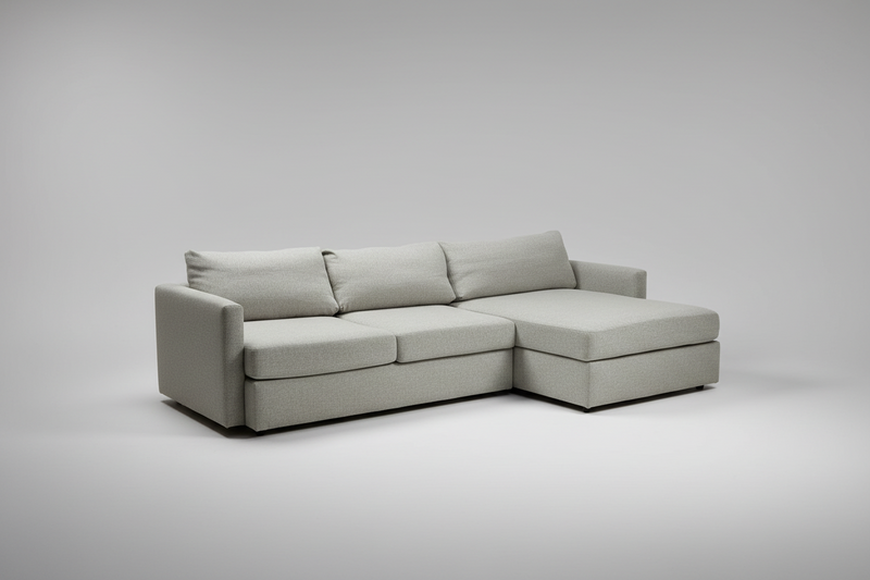 Gray Modular Sectional Sofa – Like New