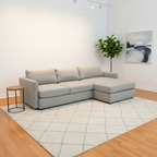 Gray Modular Sectional Sofa – Like New