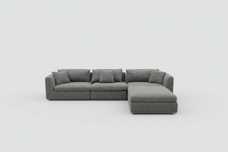 Modular Sectional Sofa – Gray | Like New