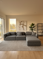 Modular Sectional Sofa – Gray | Like New