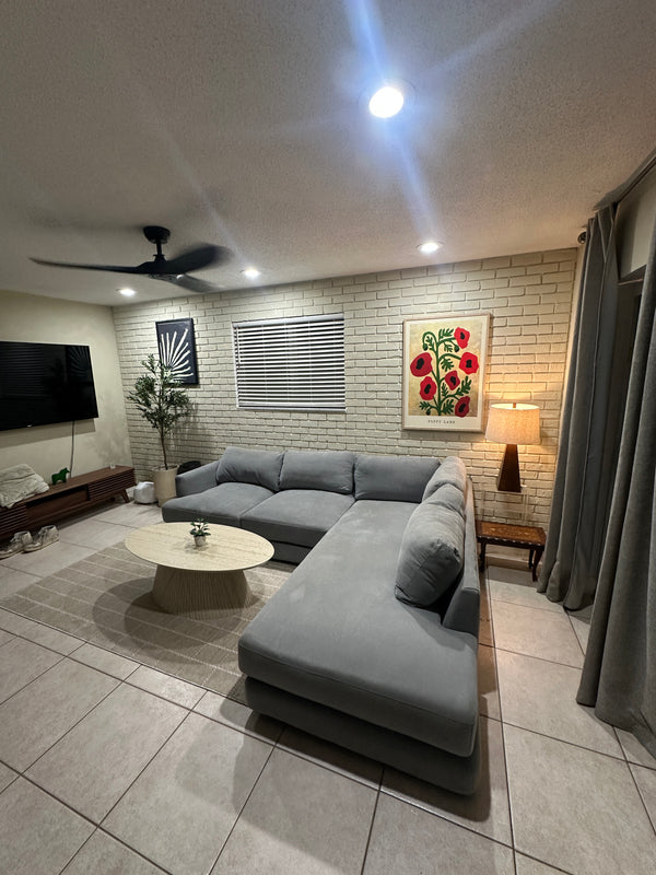 Mid-Century Efortless Sectional